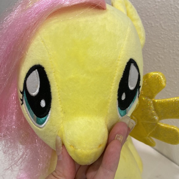 Build-A-Bear My Little Pony Fluttershy Yellow Pegasus Horse - Picture 4 of 8